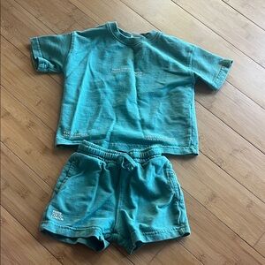 Zara T-Shirt and Shorts Set 18-24 months
